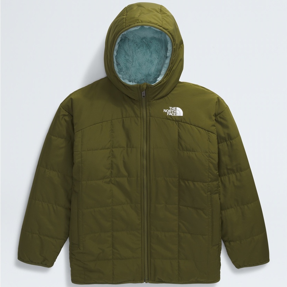 The North Face Girls' Shasta Winter Hooded Jacket Size L (12) Reversible